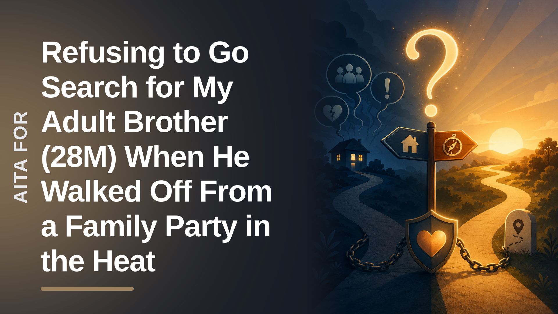 The Pragmatic Sister Who Refused To Launch a Search Party for Her 28-Year-Old 'Helpless' Brother