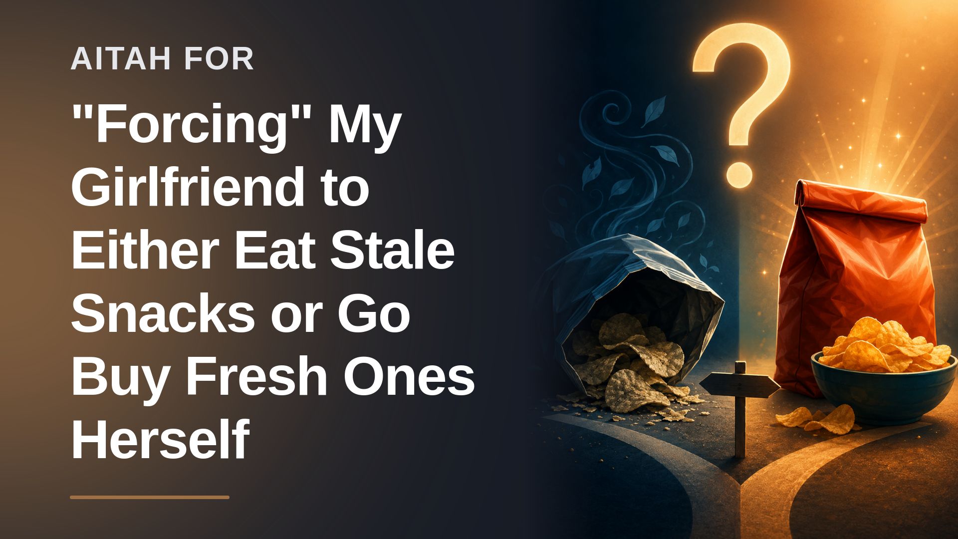 The Exhausted Pragmatist Who Waged a Snack War Against His Educated But Clueless Partner
