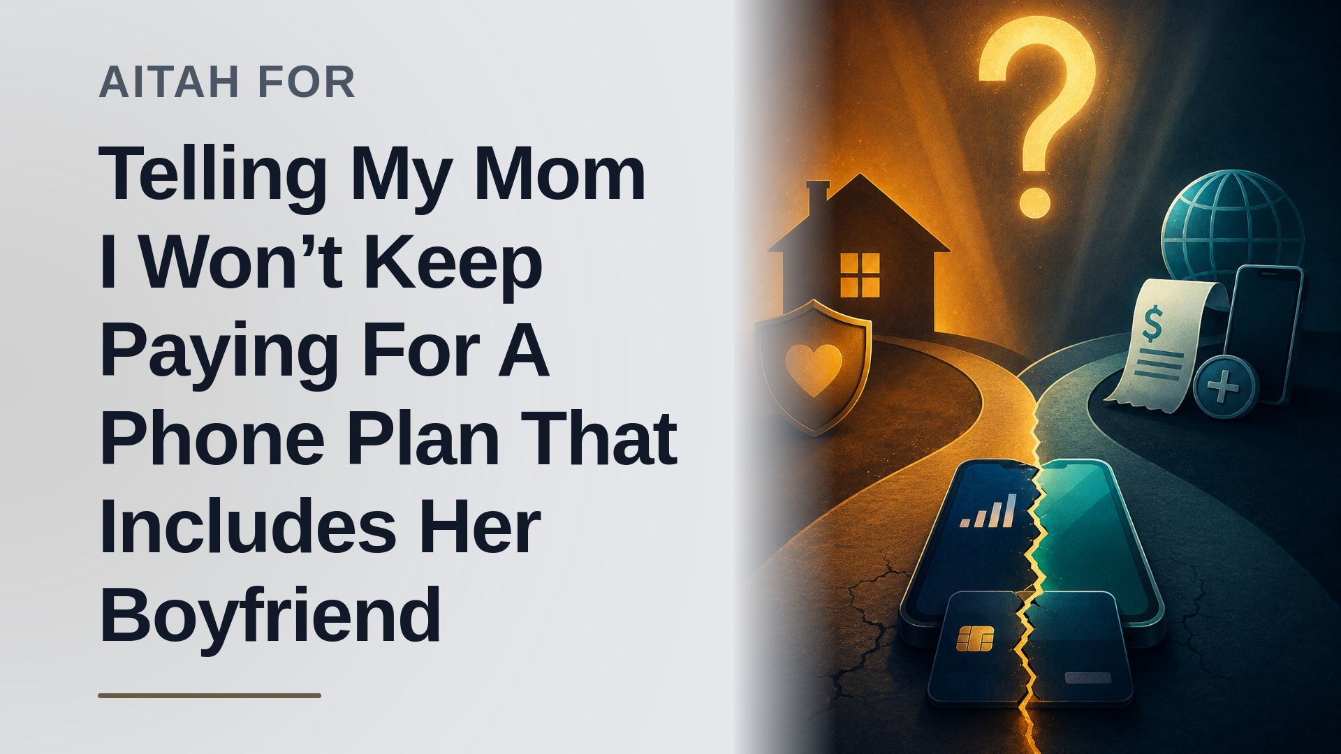 The Son Who Cut the Cord on an Entitled Mother and Her Freeloading Boyfriend