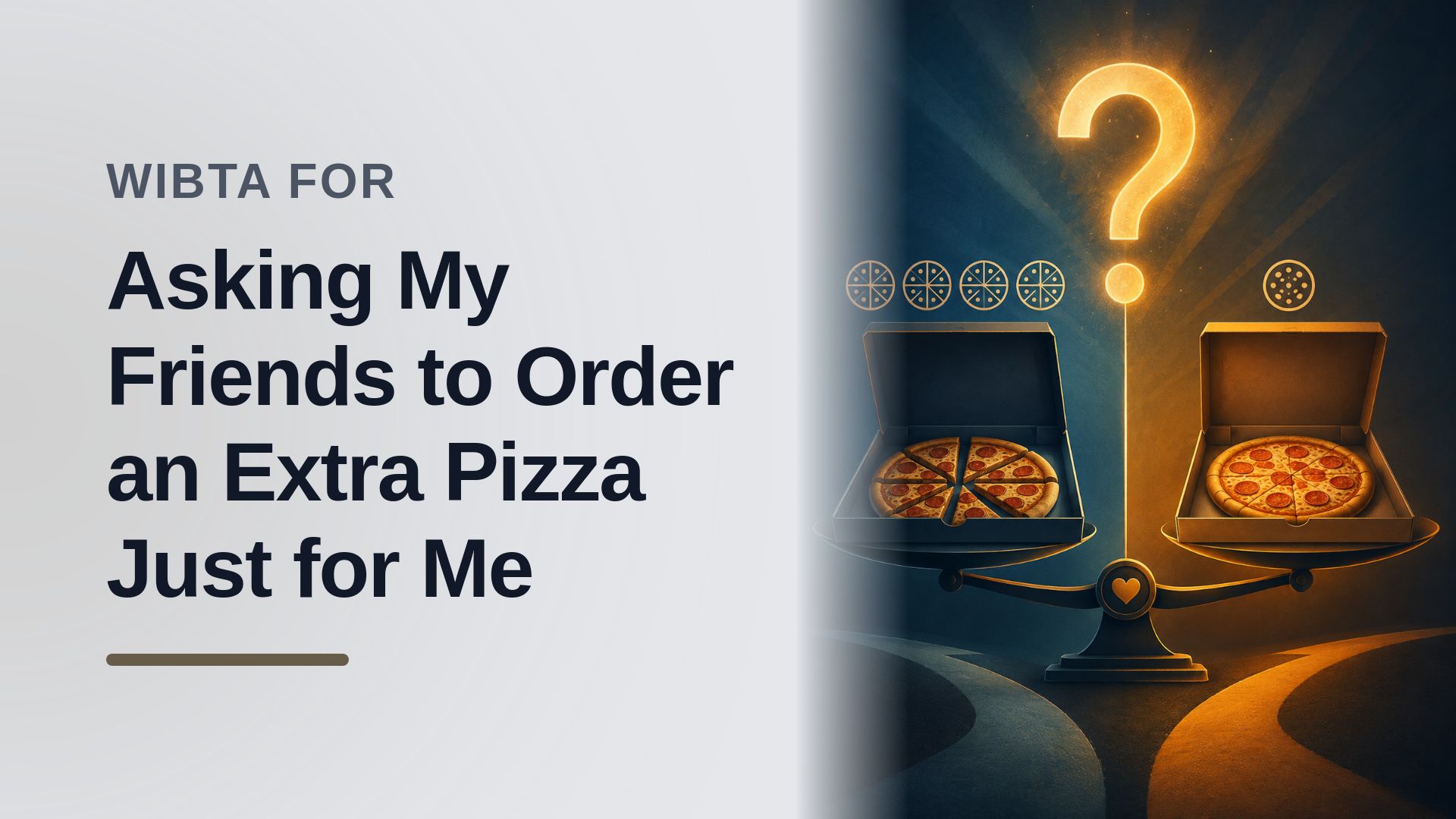 The Starving People-Pleaser Who Needed A Second Pizza From The Stubborn Food Police