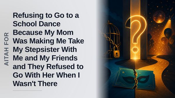 The Suffocated Teen Who Ghosted Her Own Dance to Teach Her Overbearing Mother and Clingy Stepsister a Lesson
