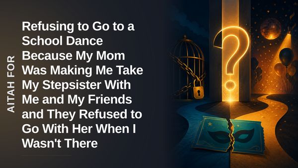 The Suffocated Teen Who Ghosted Her Own Dance to Teach Her Overbearing Mother and Clingy Stepsister a Lesson