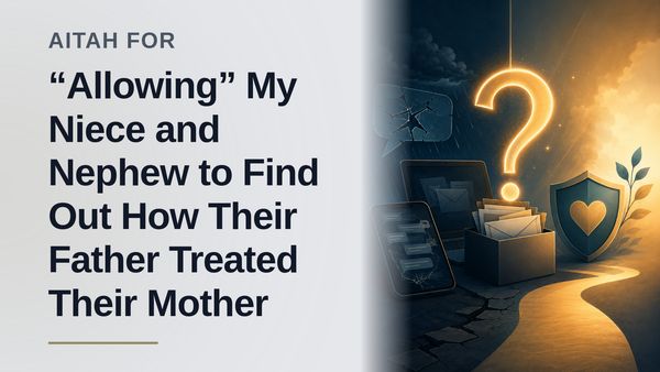 The Supportive Sibling Who Got Banished After Two Teens Uncovered Their Deadbeat Dad's Decades of Abuse