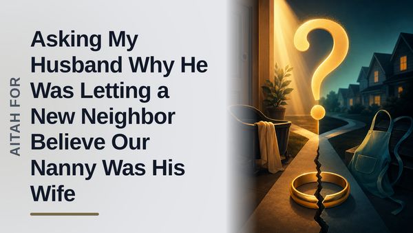 The Rightfully Suspicious Wife Who Confronted Her Evasive Husband Over a 'Mistaken Identity'