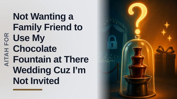 The 16-Year-Old Boundary Setter Who Defended Her $600 Chocolate Fountain Against An Entitled Bride-To-Be