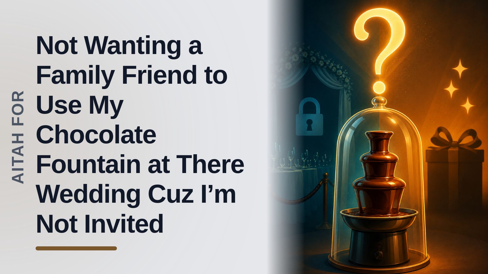 The 16-Year-Old Boundary Setter Who Defended Her $600 Chocolate Fountain Against An Entitled Bride-To-Be