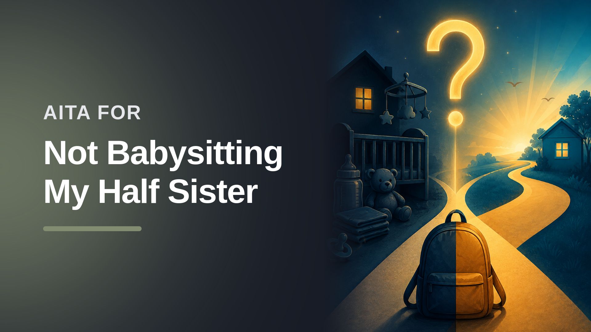 The Teenage Daughter Who Literally Ran Away to Escape Her Entitled Mother's Built-In Babysitter Trap