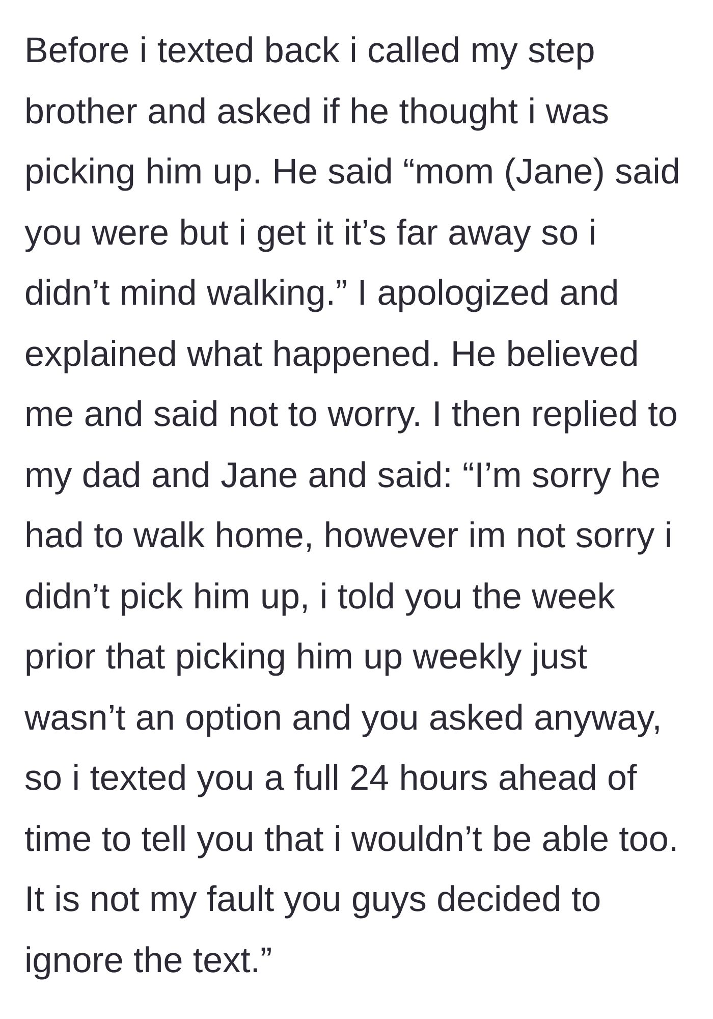 Story part 6 - The teen calmly verifies the facts with her unbothered stepbrother before delivering a meticulously logical shutdown to the adults.