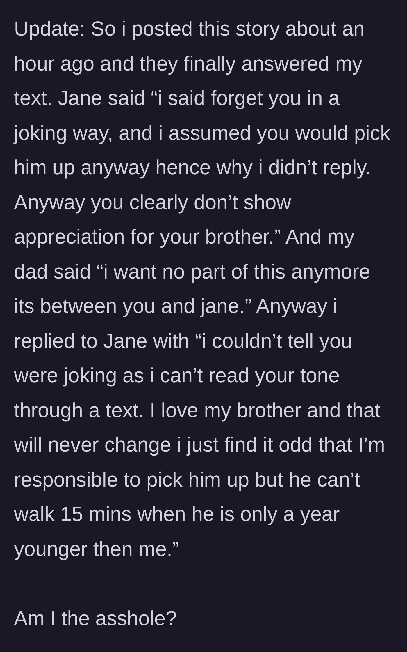 Story part 8 - The stepmom backpedals claiming her nasty messages were a joke, while the father completely abandons ship.
