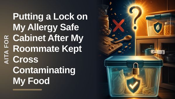 The Boundary-Setting Survivor Who Locked Away Their Food Against The Most Entitled Roommate Ever