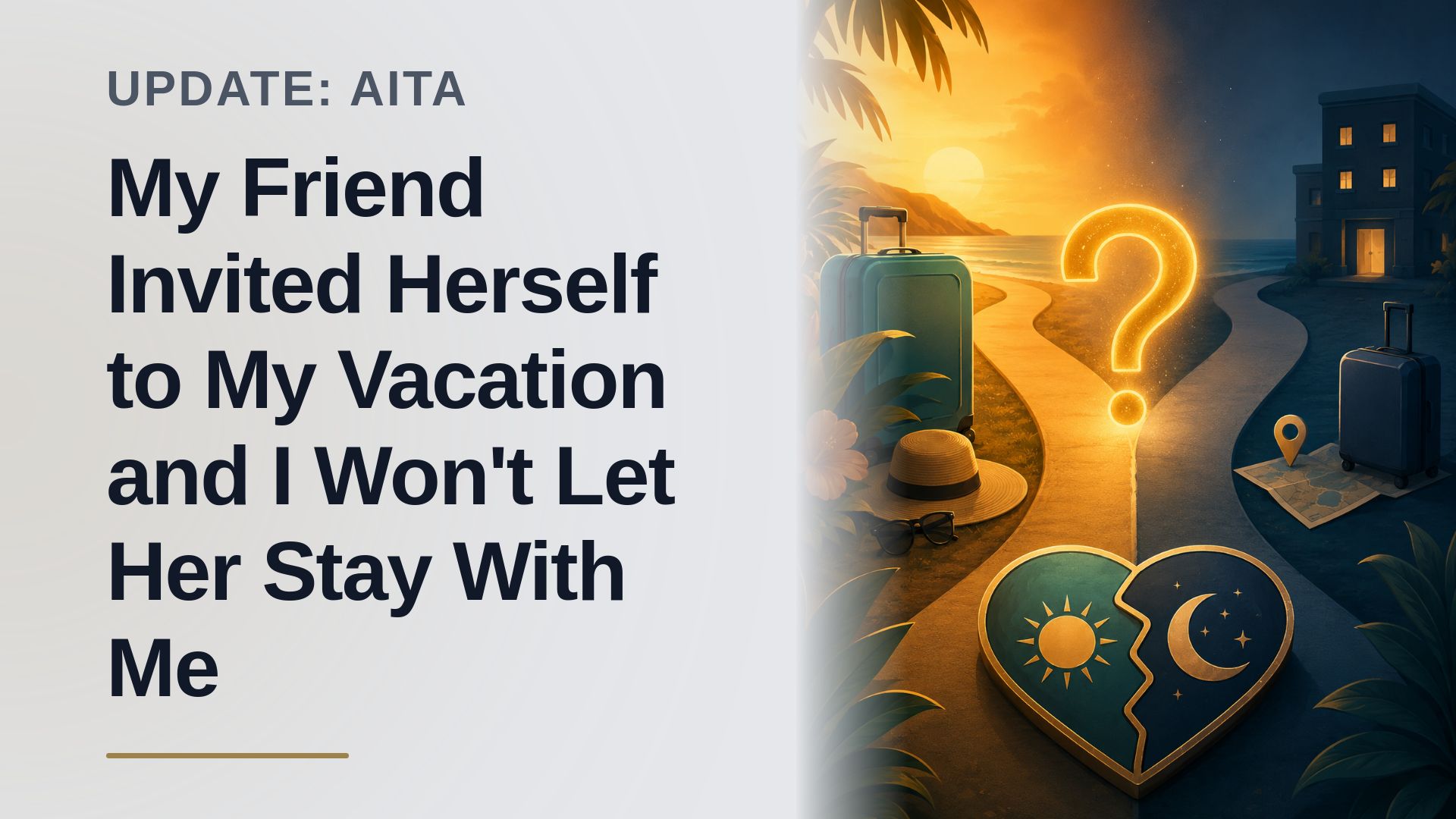 The Boundary-Setting Bestie Who Stood Her Ground Against The Entitled Vacation Crasher!