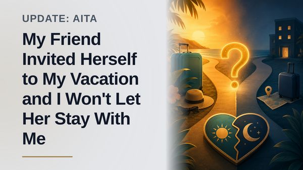 The Boundary-Setting Bestie Who Stood Her Ground Against The Entitled Vacation Crasher!