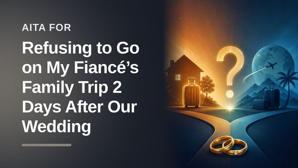 The Boundary-Setting Bride Who Refused to Let Her Enmeshed Groom and Overbearing Mother-in-Law Hijack Her Honeymoon!