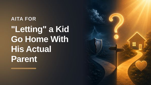 The Accidental Chauffeur Who Sparked a Marriage Meltdown By Handing a Kid to His Own Father