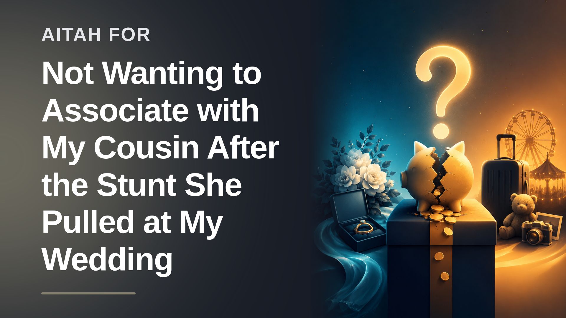 The Compromising Bride Who Drew a Hard Line Against Her Grifting Cousin