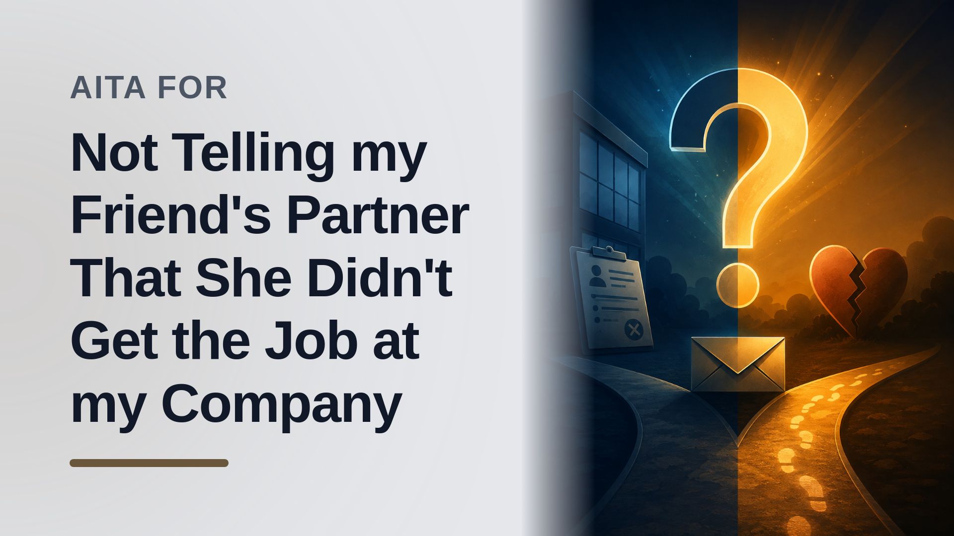 The Family Business Owner Who Kept It Professional And Lost A Friend Over A Ghosted Job Application