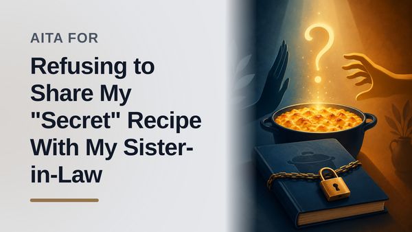 The Proud Cook Who Guarded Their Signature Mac & Cheese Against An Entitled Sister-In-Law!