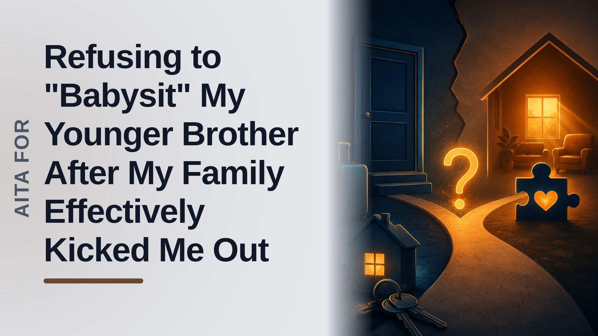 The Scapegoat Who Shut Down His Entitled Parents After Getting Evicted for the Golden Child