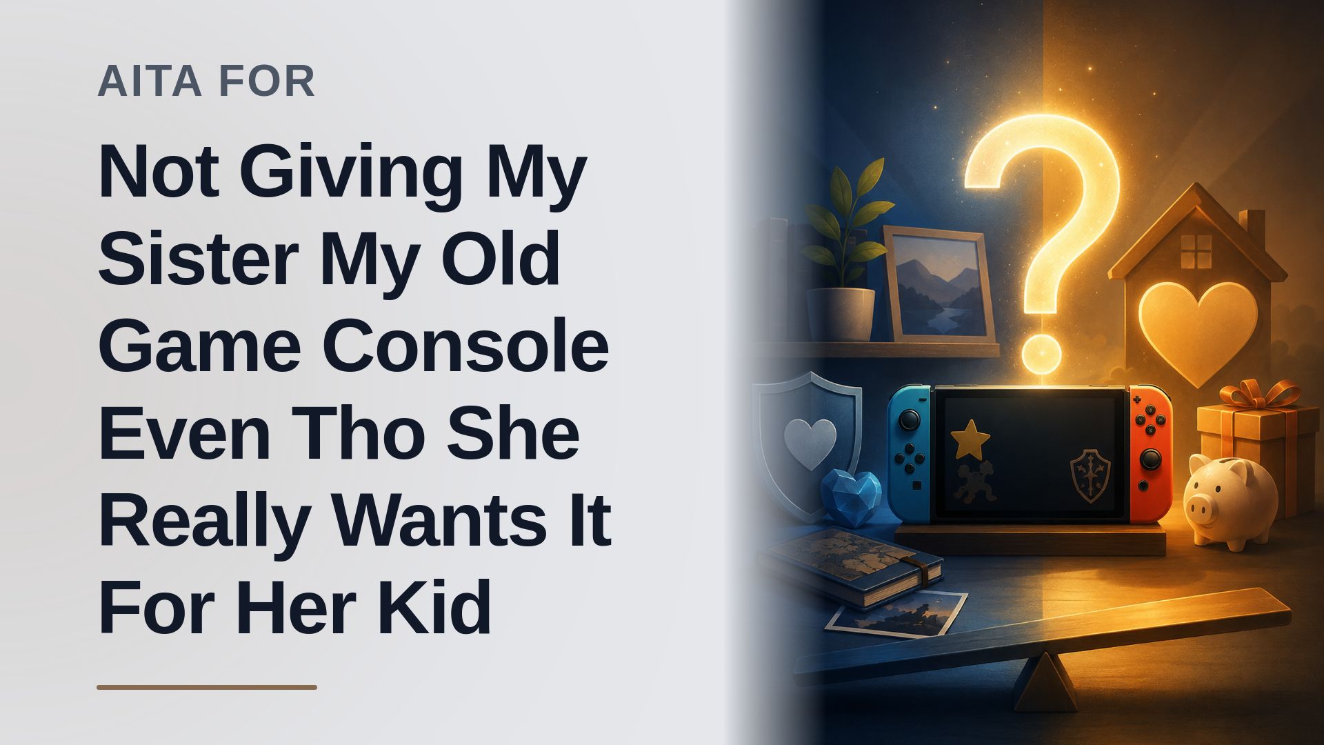 The Sentimental Brother Who Refused to Surrender His Cherished Console to an Entitled Mother
