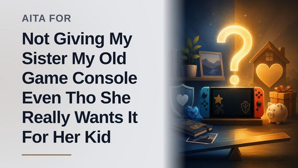 The Sentimental Brother Who Refused to Surrender His Cherished Console to an Entitled Mother