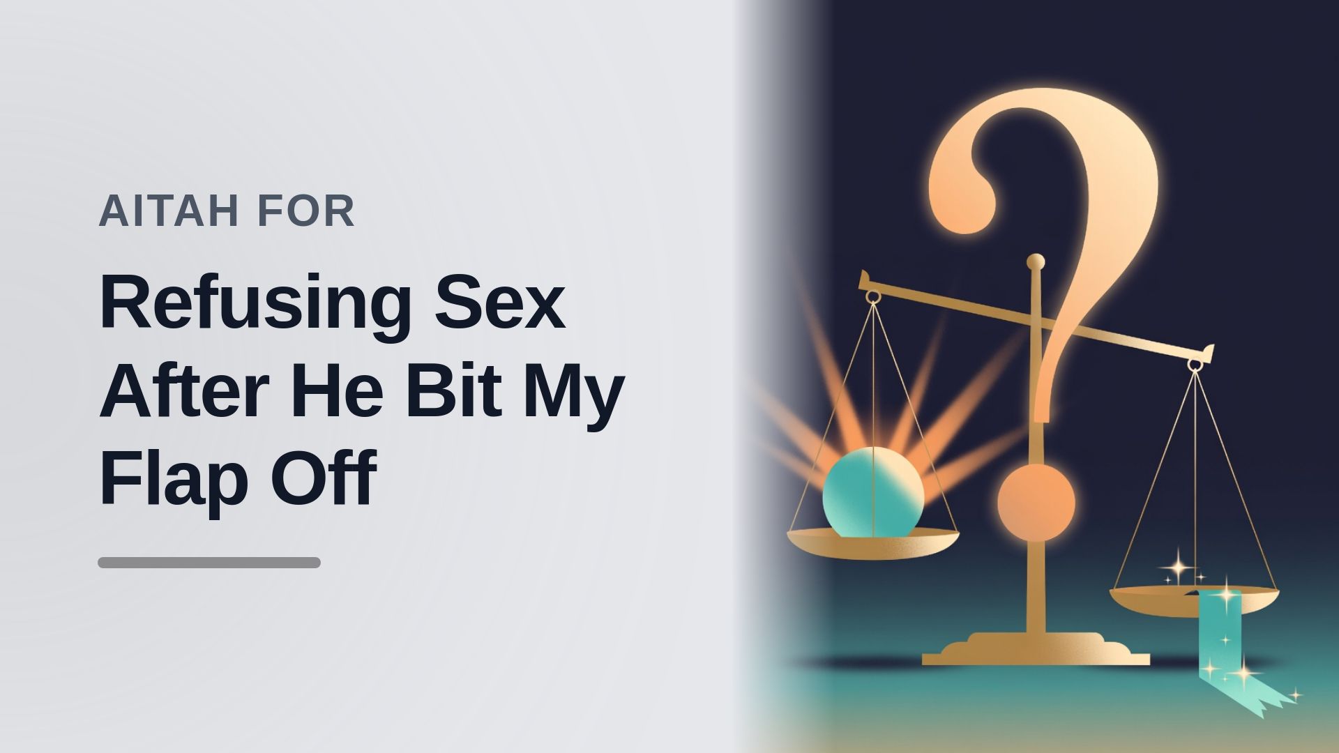 The Traumatized Partner Who Set a Boundary Against the Caregiver Expecting His 'Reward'