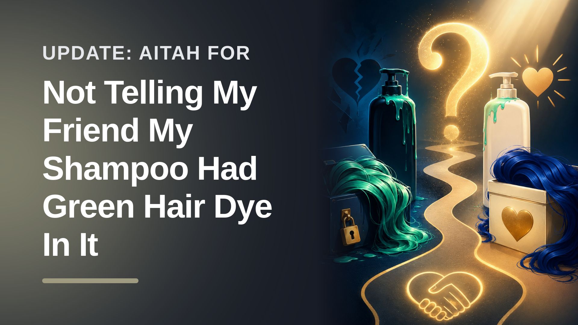 The Vindicated Guy Who Accidentally Dyed His Boundary-Crossing Friend's Hair Green