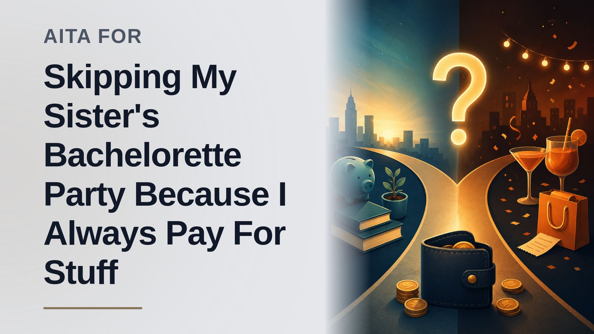 The Frugal Brother Who Finally Cut Off The Gaslighting, Free-Loading Bride-To-Be