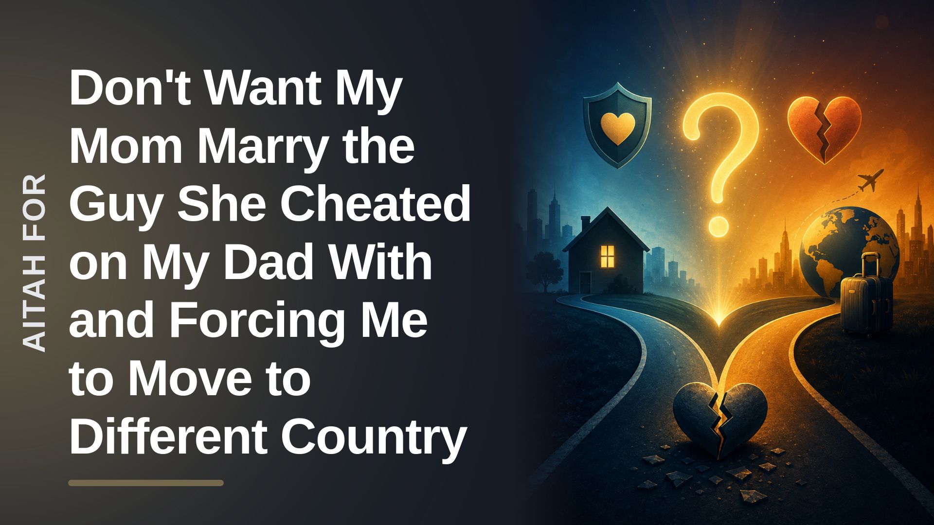 The Torn Son Who Refused to Move Across the World With the Home Wrecker