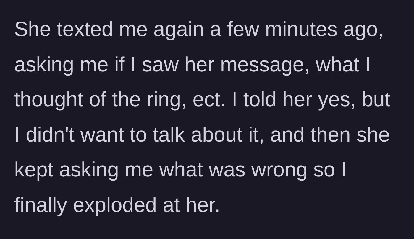 Story part 4 - A barrage of incoming text messages demanding attention, pushing the narrator toward an impending explosion.
