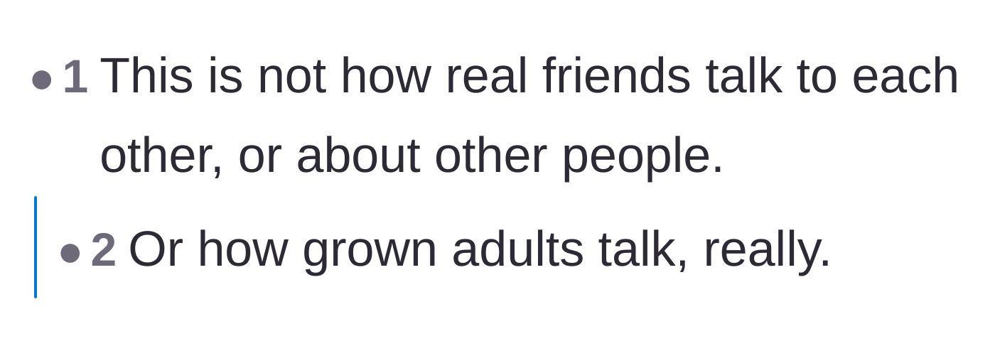 Comment thread 5 - Short replies calling out the childish and toxic nature of the entire friendship dynamic.