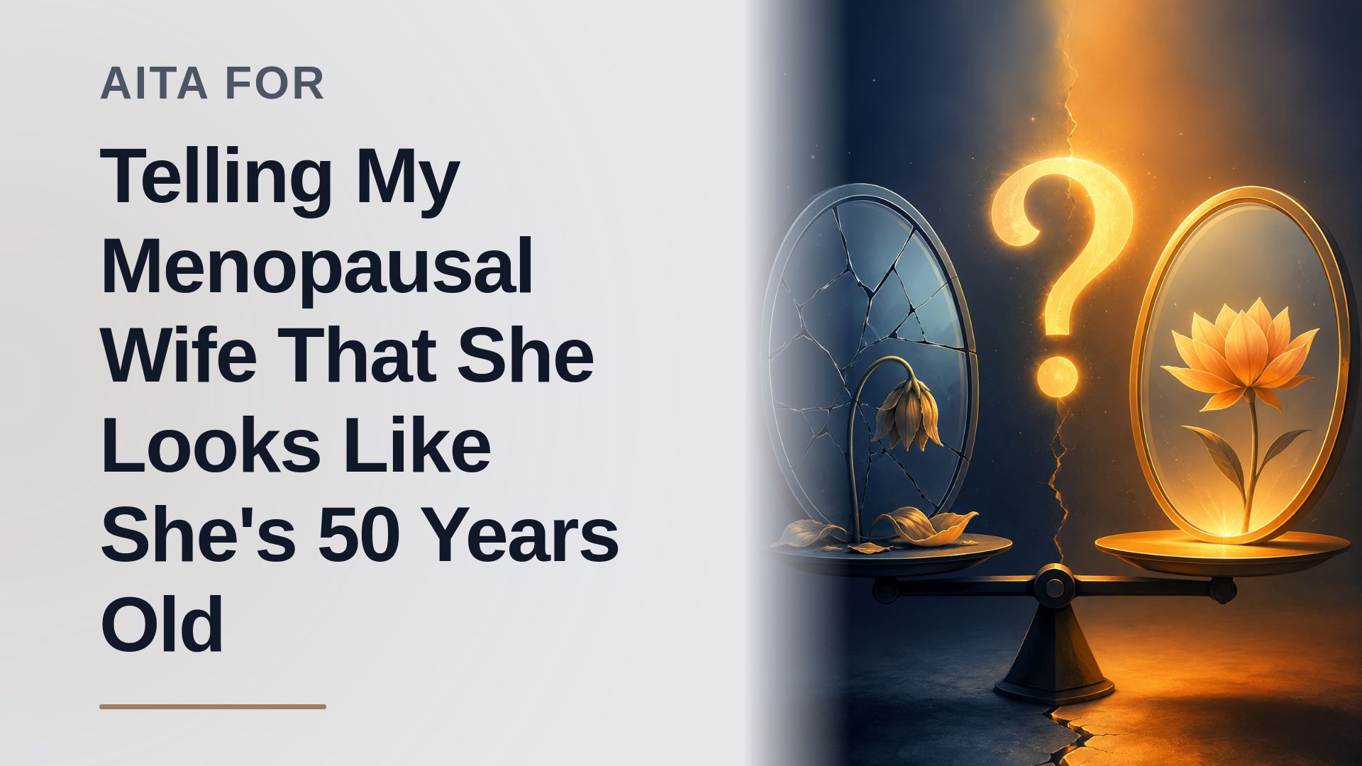 The Truth-Telling Husband Who Shattered His Insecure Wife's Fragile Illusion