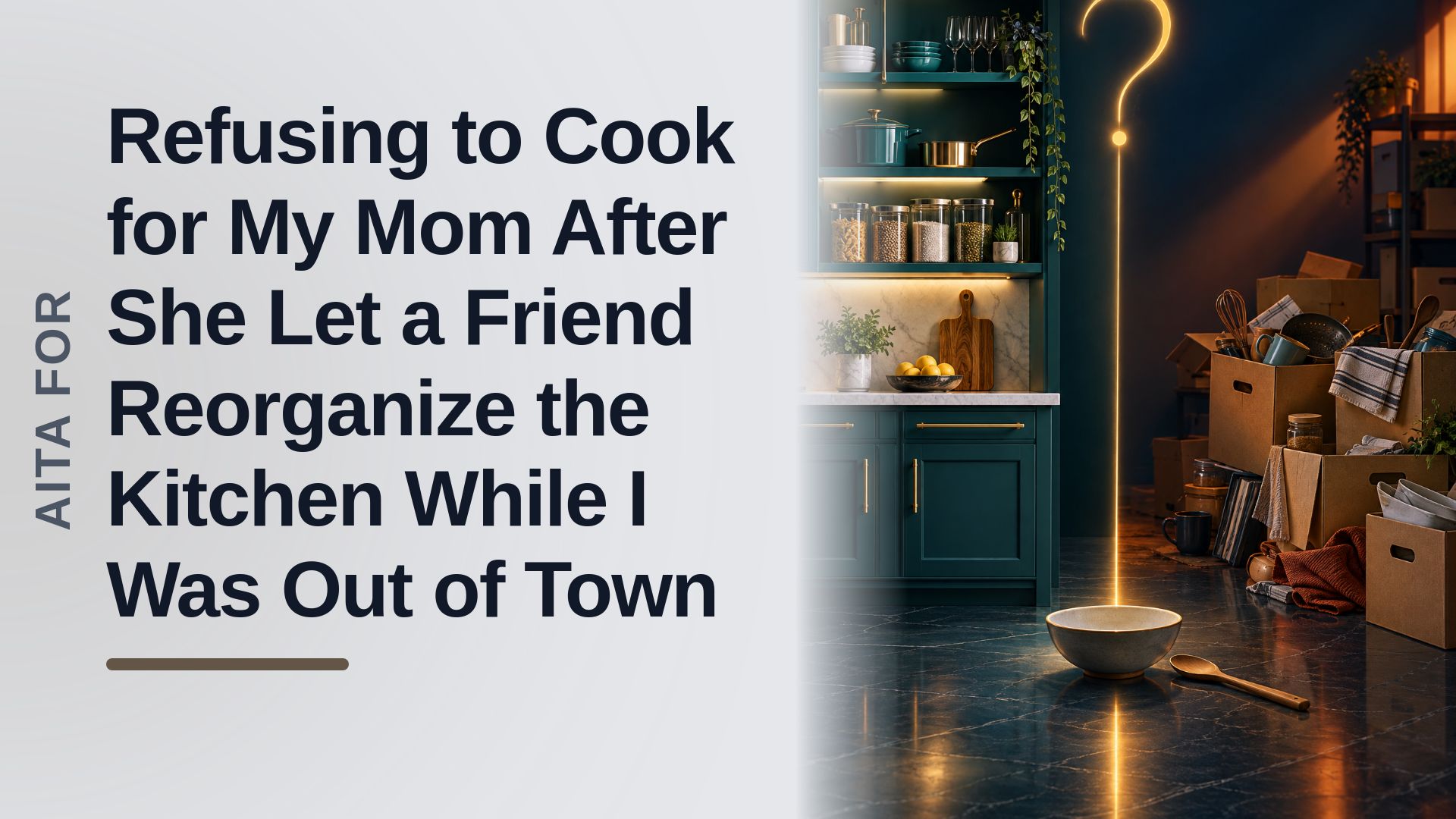The Unappreciated Caregiver Who Refused To Cook After A Boundary-Stomping Parent Betrayed Their Only Sanctuary