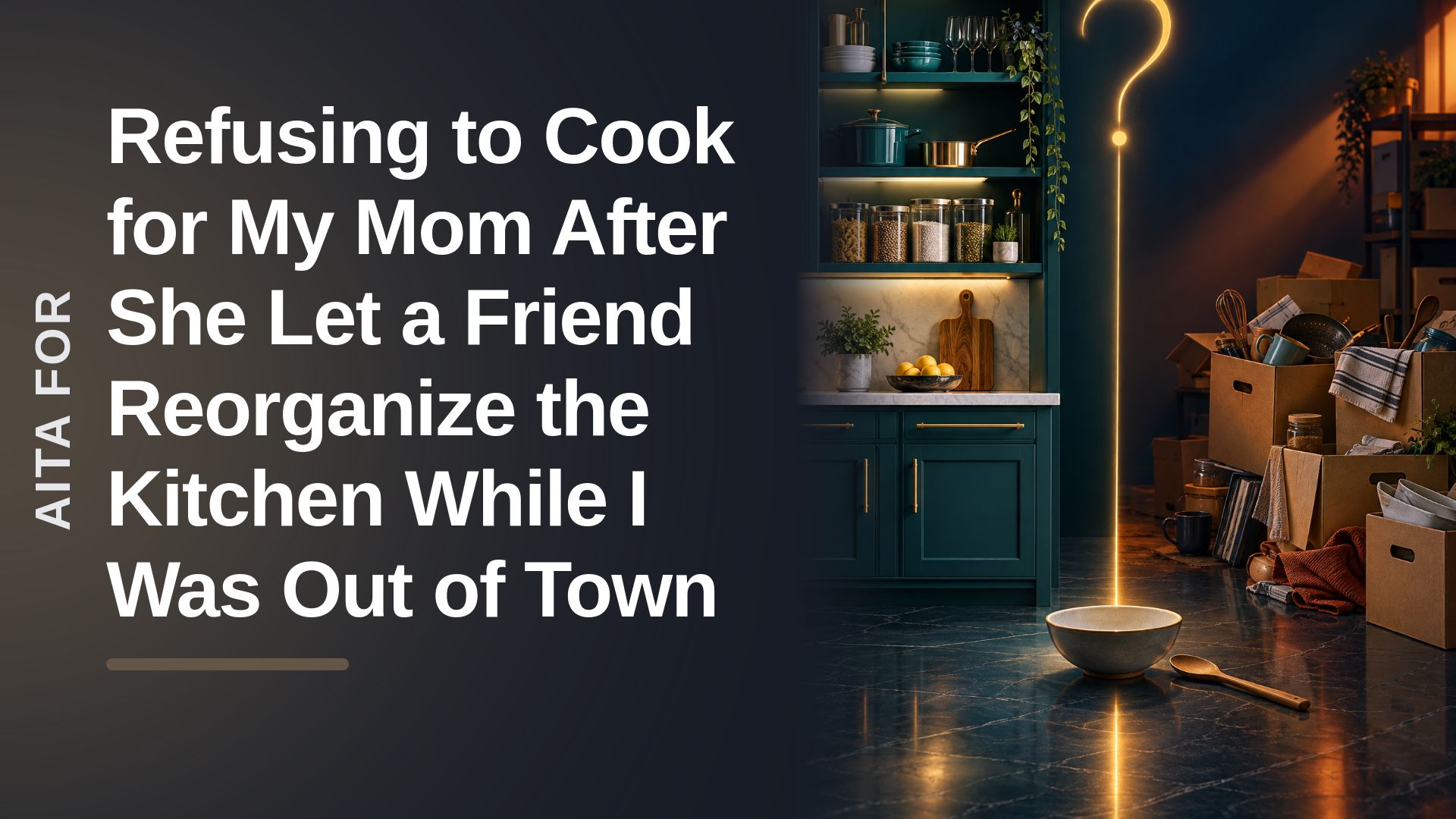 The Unappreciated Caregiver Who Refused To Cook After A Boundary-Stomping Parent Betrayed Their Only Sanctuary