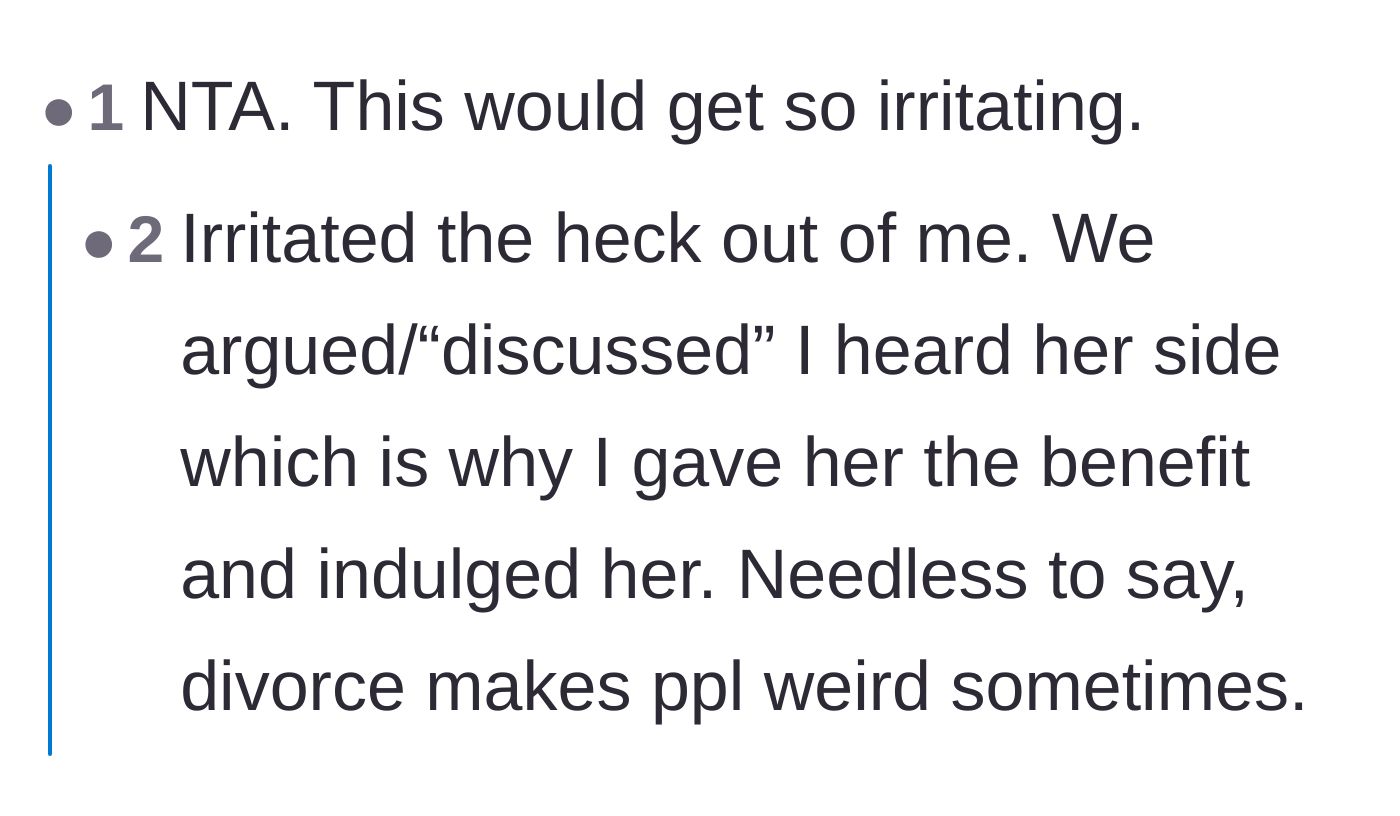 Comment thread 1 - Comment thread discussing how people who can't be alone project their insecurities onto happily single people, with advice on setting strict conversational boundaries.