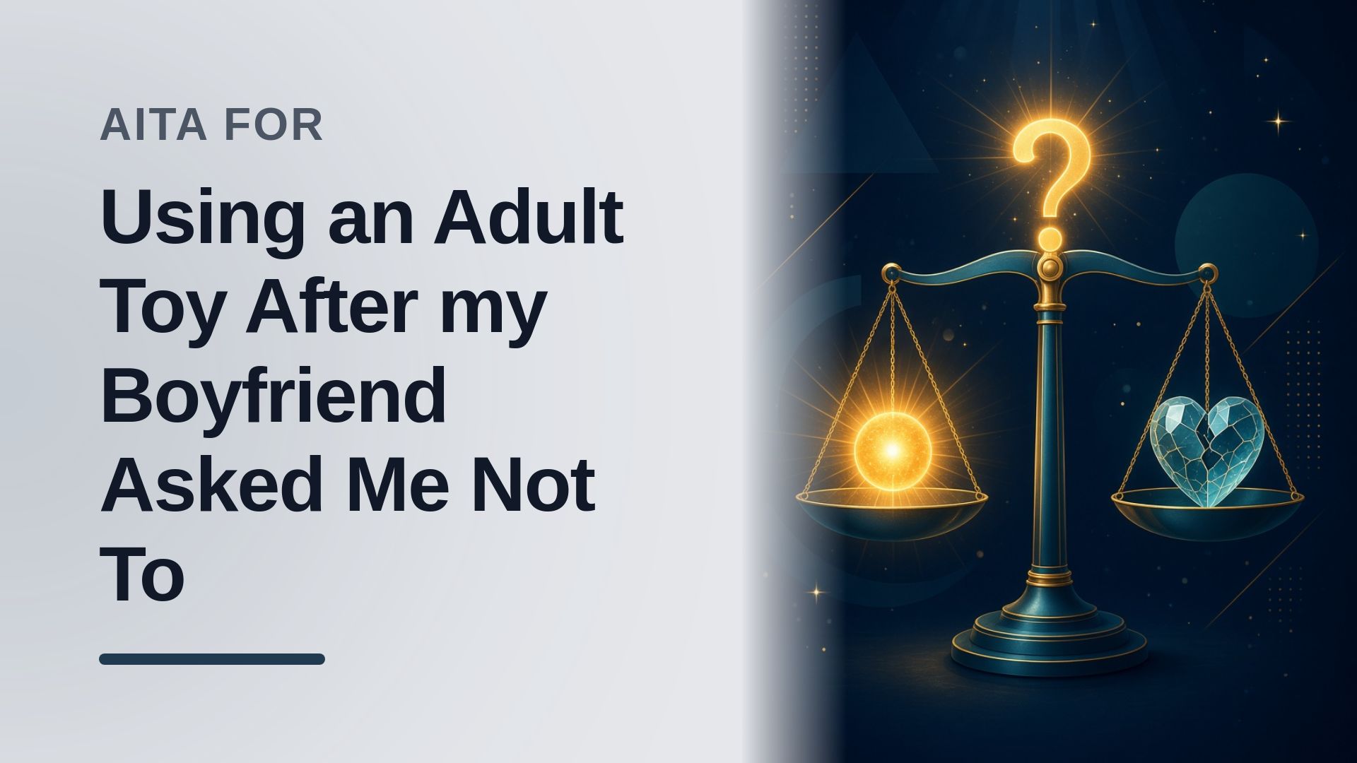 The Unfulfilled Girlfriend Who Chose Her Own Pleasure Against An Ego-Driven Boyfriend's Demands