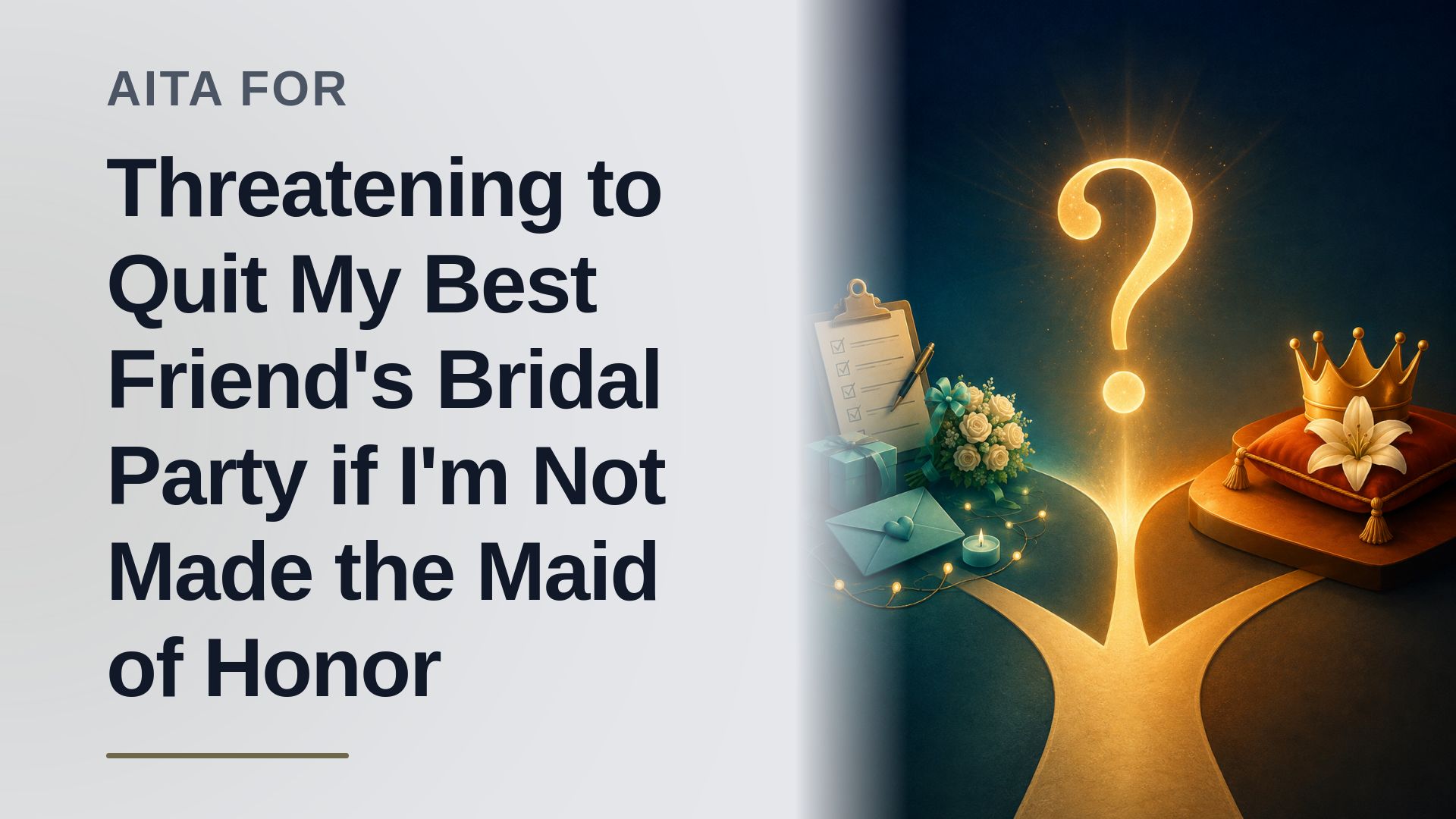 The Unappreciated Bestie Who Went on Strike Against an Entitled Bridezilla and Her 'Helpless' Brother