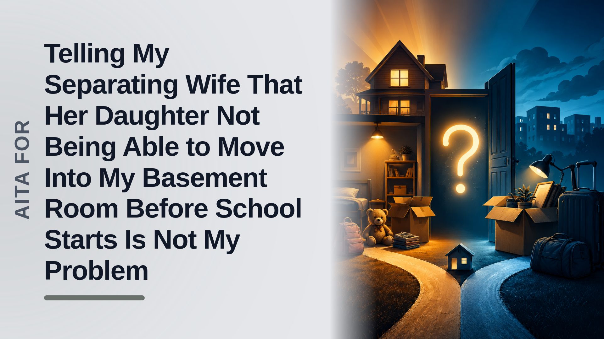 The Uprooted Provider Who Drew a Hard Line Against His Entitled Ex-Wife's Audacious Room Demands