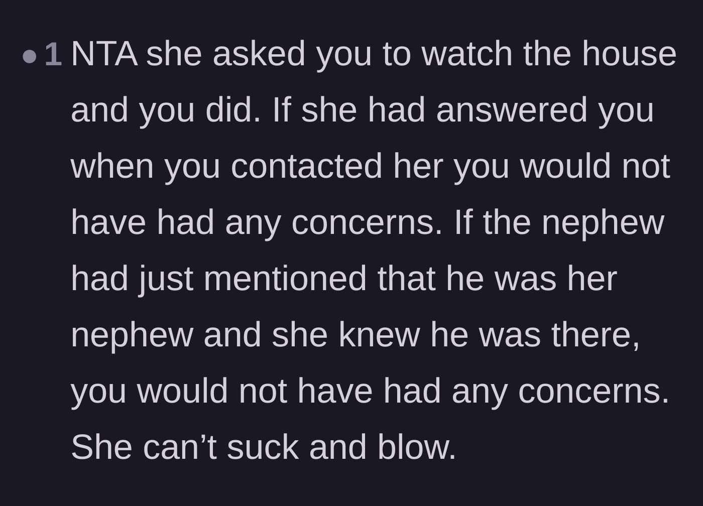 Comment thread 2 - Pointing out the homeowner's hypocrisy for ignoring urgent messages and then getting angry at the outcome.