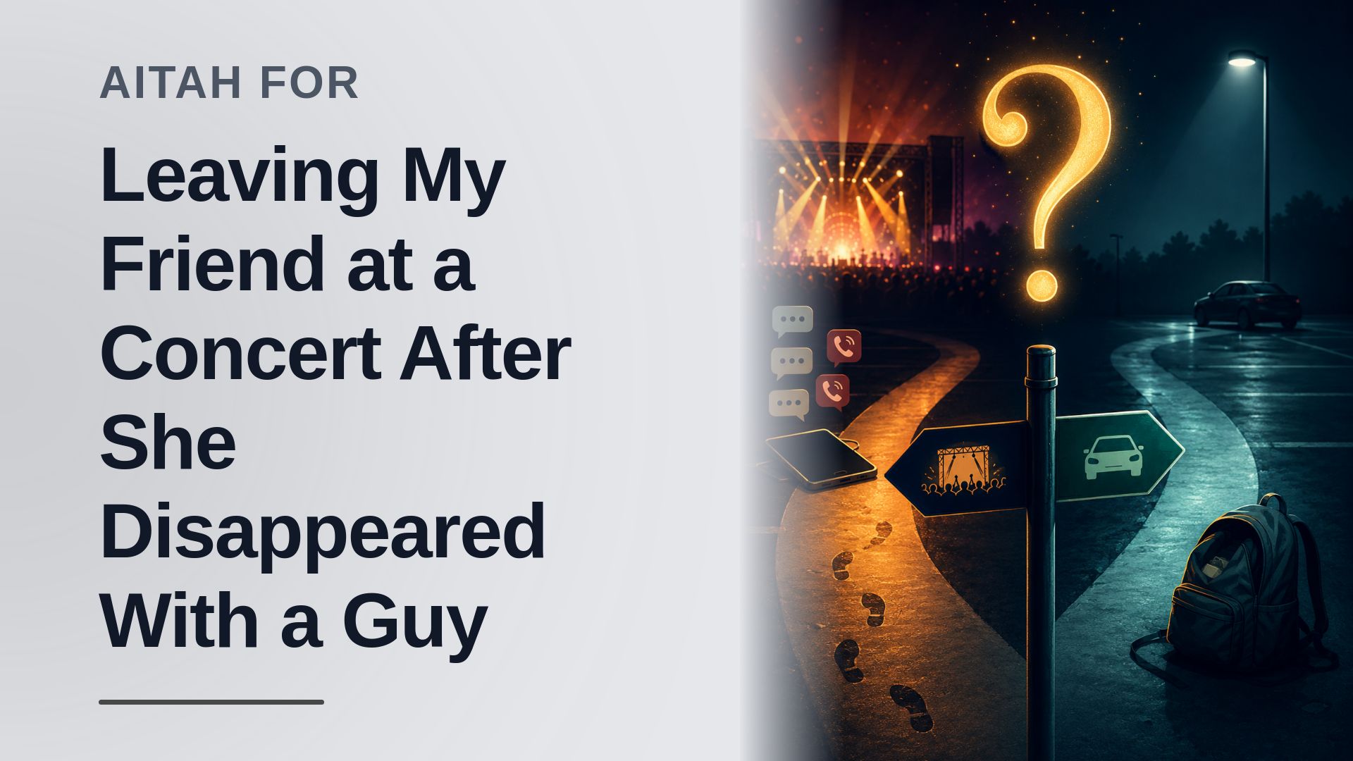 The Vindicated Friend Who Drove Off and Left Her Hypocrite Bestie at a Concert