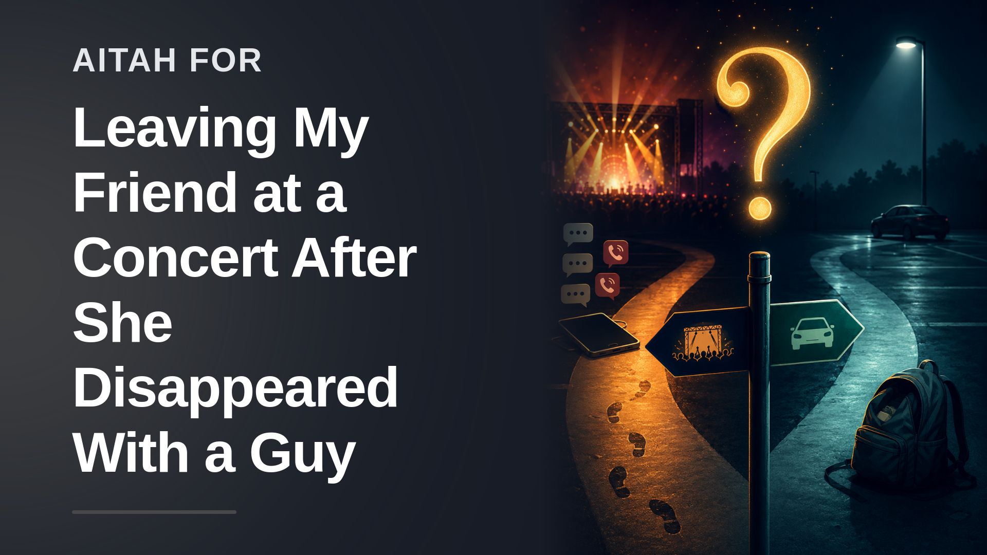 The Vindicated Friend Who Drove Off and Left Her Hypocrite Bestie at a Concert