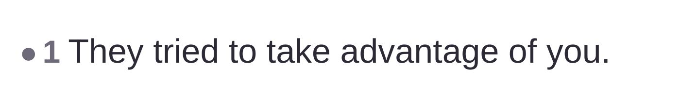 Comment thread 5 - A short, blunt observation identifying the family's actions as pure exploitation.