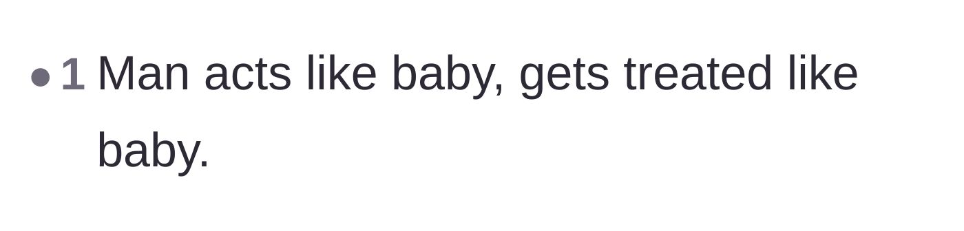 Comment thread 5 - A succinct, one-sentence summary of the story's poetic karmic justice.
