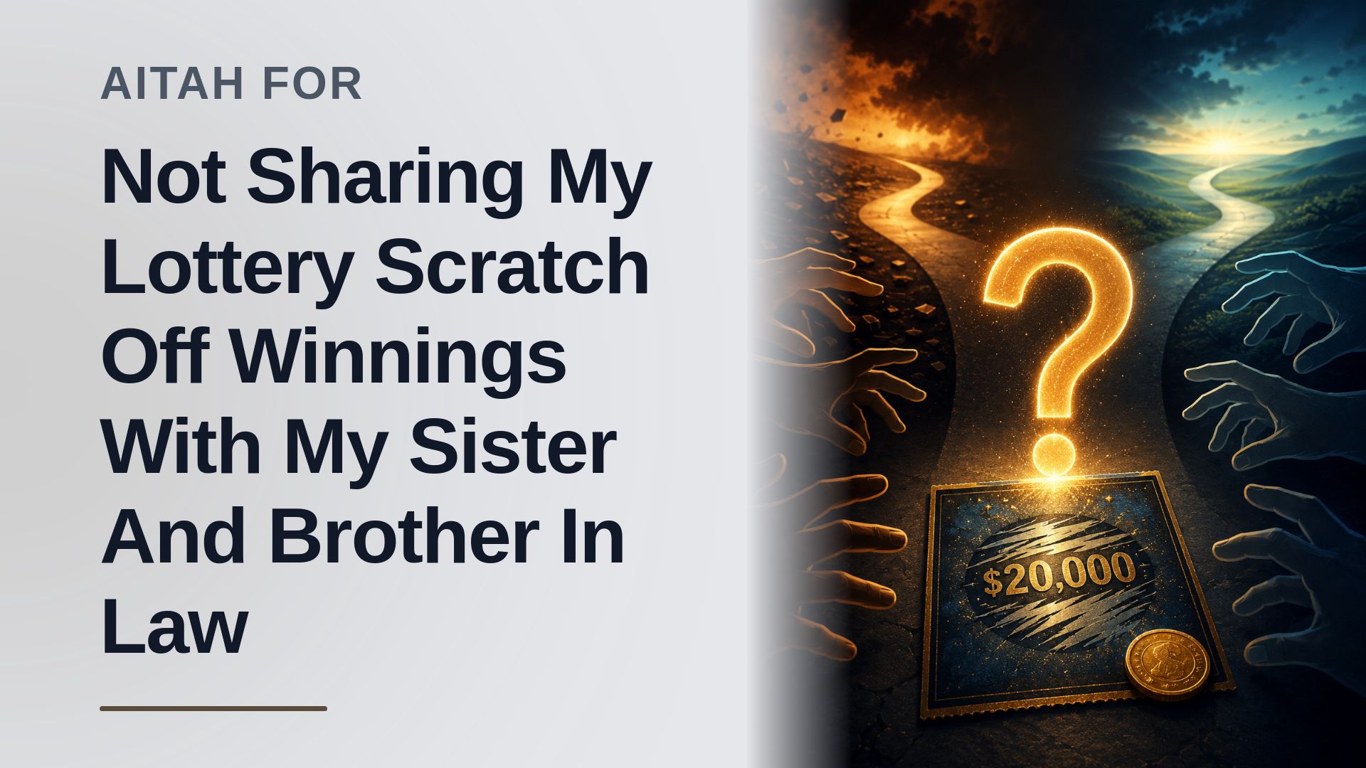 The Voice of Reason Who Defended His Jackpot Against a Financially Reckless Brother-In-Law
