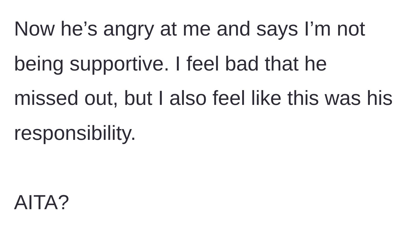 Story part 4 - Brother accuses sister of being unsupportive, leaving her conflicted but holding her ground.
