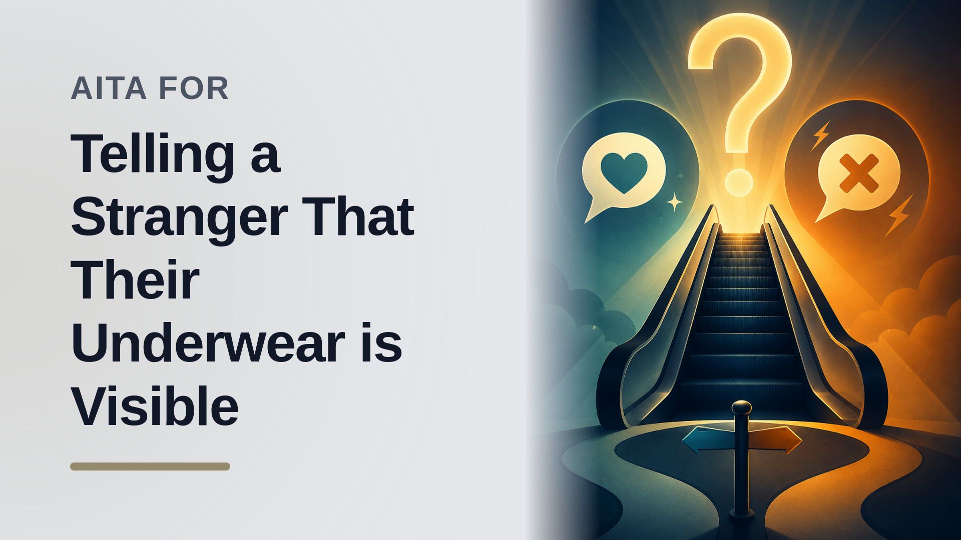 The Well-Intentioned Observer Who Tried To Save A Defensive Stranger From A Sheer-Legging Disaster