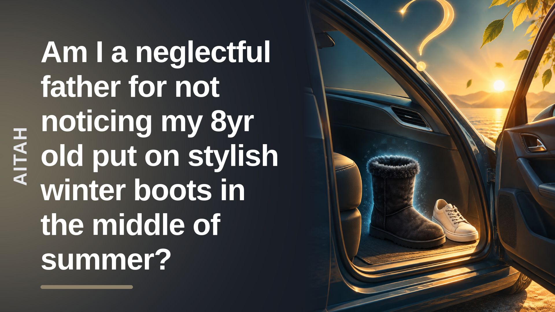 The Well-Meaning Father Who Stood Accused Of Neglect By His Overbearing In-Laws Over A Pair Of Winter Boots