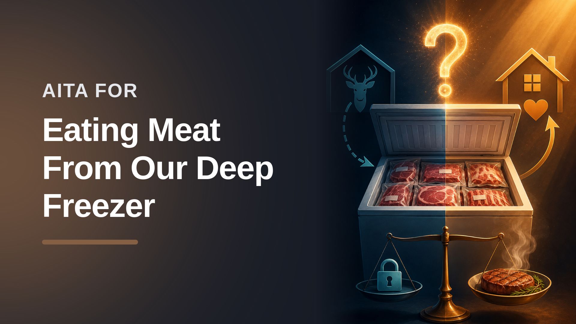 The Fed-Up Wife Who Devoured A Whole Deer To Spite A Freezer-Mooching Friend