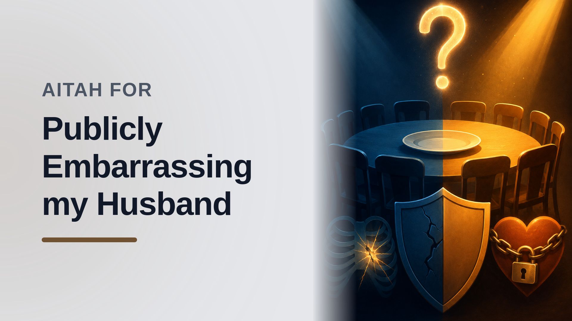 The Exhausted Wife Who Publicly Shattered Her Husband's Entitled 'Joke'