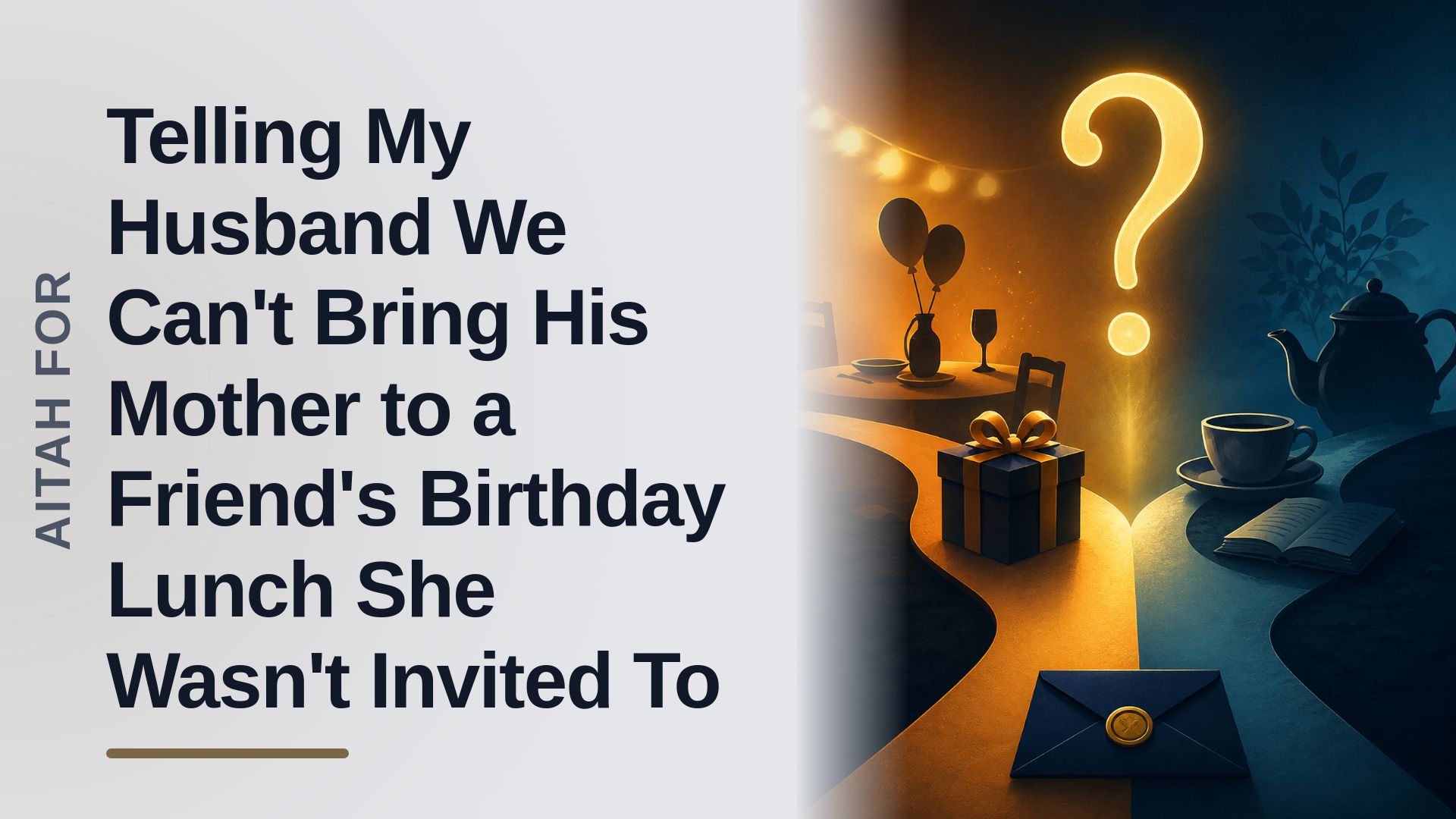 The Boundary-Setting Wife Who Refused To Let Her Social Bulldozer Husband Crash A Birthday With His Mom!