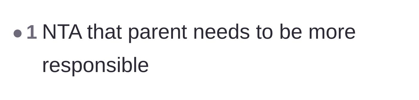 Comment thread 4 - A blunt statement calling out the parent's sheer lack of responsibility in a public space.